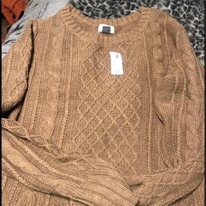 Knit sweater